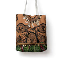 Polynesia Maui Tattoo Inspired Tote Bag Tropical Leaf Skirt Costume