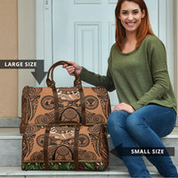 Polynesia Maui Tattoo Inspired Travel Bag Tropical Leaf Skirt Costume