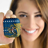 Nauru Christmas AirPods Case Frigatebird Bird Santa Tribal Waves DT05 - Polynesian Pride