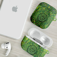 Polynesia Mother Nature AirPods Case Glowing Heart Spiral Tropical Vine Floral