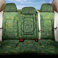 Polynesia Mother Nature Back Car Seat Cover Glowing Heart Spiral Tropical Vine Floral