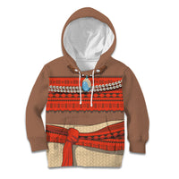 Polynesia Ocean Princess Inspired Cosplay Costume Kid Hoodie