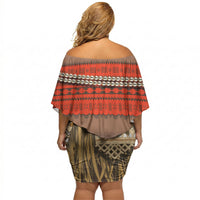 Polynesia Ocean Princess Inspired Cosplay Costume Off Shoulder Short Dress