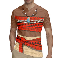 Polynesia Ocean Princess Inspired Cosplay Costume Rugby Jersey