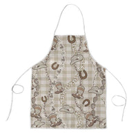 Hawaii Palaka Cowboy Apron Shell Maile Lei With Western Patterns - Polynesian Pride