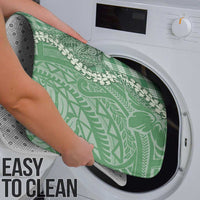 Green Hawaii Palaka Cowboy Turtle Bathroom Set Hawaiian Paniolo Puakenikeni Maile Lei - Polynesian Pride