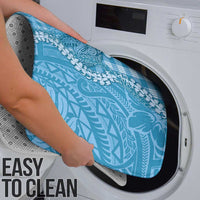 Blue Hawaii Palaka Cowboy Turtle Bathroom Set Hawaiian Paniolo Puakenikeni Maile Lei - Polynesian Pride