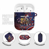 Samoa Wrestling AirPods Case Polynesian Warrior Funny Style - Polynesian Pride