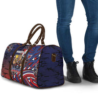 Samoa Wrestling Travel Bag Polynesian Warrior Funny Style - Polynesian Pride