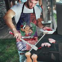 Samoa Boxing Apron Samoan Boxer Funny Style - Polynesian Pride