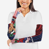 Personalised Samoa Boxing Arm Sleeves Samoan Boxer Funny Style - Polynesian Pride