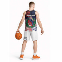 Personalised Samoa Boxing Basketball Jersey Samoan Boxer Funny Style - Polynesian Pride