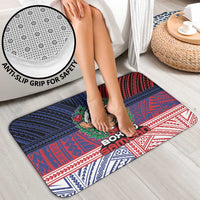 Samoa Boxing Bathroom Set Samoan Boxer Funny Style - Polynesian Pride