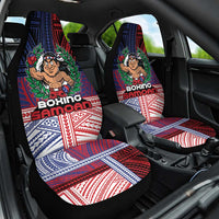 Samoa Boxing Car Seat Cover Samoan Boxer Funny Style - Polynesian Pride