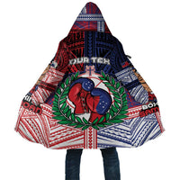 Personalised Samoa Boxing Cloak Samoan Boxer Funny Style - Polynesian Pride