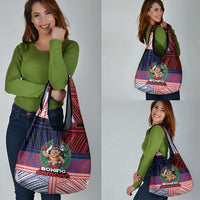 Samoa Boxing Grocery Bag Samoan Boxer Funny Style - Polynesian Pride