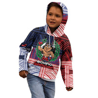 Personalised Samoa Boxing Kid Hoodie Samoan Boxer Funny Style DT05 - Polynesian Pride