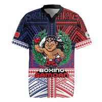 Personalised Samoa Boxing Rugby Jersey Samoan Boxer Funny Style - Polynesian Pride