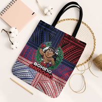 Samoa Boxing Tote Bag Samoan Boxer Funny Style - Polynesian Pride