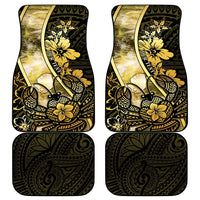 Niue Car Mats Niuean Crab Waves Style