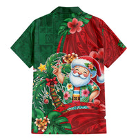 Hawaii Christmas Family Matching Mermaid Dress and Hawaiian Shirt Mele Kalikimaka Funny Hawaiian Santa - Polynesian Pride