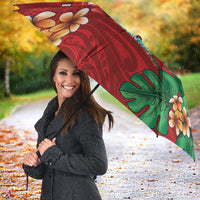 Hawaii Christmas Umbrella Mele Kalikimaka Funny Hawaiian Santa - Polynesian Pride