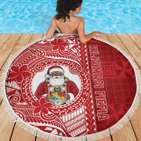 Tonga Christmas Beach Blanket Kilisimasi Fiefia - Polynesian Pride