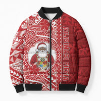 Tonga Christmas Bomber Puffer Jacket Kilisimasi Fiefia - Polynesian Pride