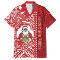 Tonga Christmas Family Matching Short Sleeve Bodycon Dress and Hawaiian Shirt Kilisimasi Fiefia - Polynesian Pride