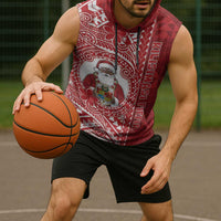 Tonga Christmas Sleeveless Hoodie Kilisimasi Fiefia - Polynesian Pride