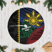 Philippines Christmas Tree Skirt Xmas Tree Filipino Tribal Patterns - Polynesian Pride