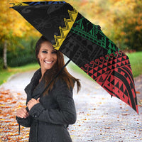 Philippines Christmas Umbrella Xmas Tree Filipino Tribal Patterns - Polynesian Pride
