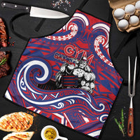 Samoa Gym Apron Muscle Samoan Tribal Waves - Polynesian Pride