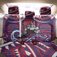 Samoa Gym Back Car Seat Cover Muscle Samoan Tribal Waves - Polynesian Pride