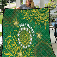 Cook Islands Quilt Hibiscus Polynesian Tribal Pattern