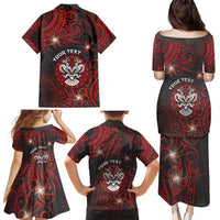 Personalised Easter Island Family Matching Puletasi and Hawaiian Shirt Hibiscus Polynesian Tribal Pattern DT05 - Polynesian Pride