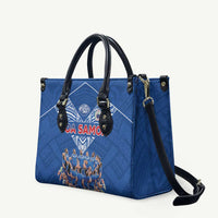 Toa Samoa Leather Bag Samoan Warrior Spirit Rugby - Polynesian Pride