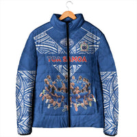 Toa Samoa Padded Jacket Samoan Warrior Spirit Rugby - Polynesian Pride