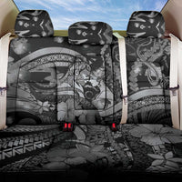 Maori Romantic Valentine Back Car Seat Cover The Hongi Kiss Black Galaxy