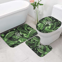 Maori Romantic Valentine Bathroom Set The Hongi Kiss Green Galaxy