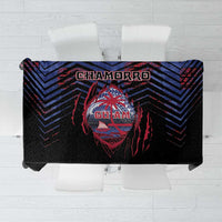 Guam Tablecloth Chamorro Seal Tribal Scratch Design - Polynesian Pride