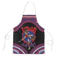 Samoa Mixed Martial Arts Apron Flying Knee Of Samoan - Polynesian Pride