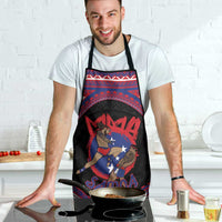 Samoa Mixed Martial Arts Apron Flying Knee Of Samoan - Polynesian Pride