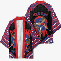 Personalised Samoa Mixed Martial Arts Kimono Flying Knee Of Samoan - Polynesian Pride