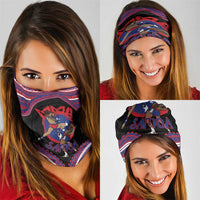 Samoa Mixed Martial Arts Neck Gaiter Flying Knee Of Samoan - Polynesian Pride