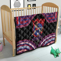 Samoa Mixed Martial Arts Quilt Flying Knee Of Samoan - Polynesian Pride