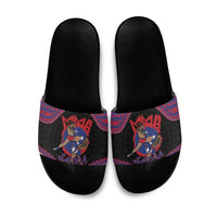 Samoa Mixed Martial Arts Slide Sandals Flying Knee Of Samoan - Polynesian Pride