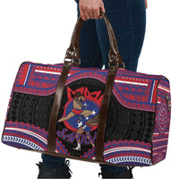 Samoa Mixed Martial Arts Travel Bag Flying Knee Of Samoan - Polynesian Pride