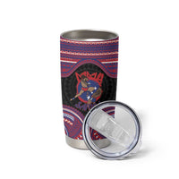 Personalised Samoa Mixed Martial Arts Tumbler Cup Flying Knee Of Samoan DT05 - Polynesian Pride