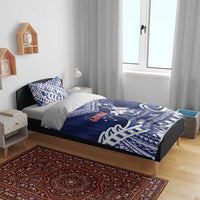 Samoa Rugby Bedding Set Pacific Warrior Glory - Polynesian Pride
